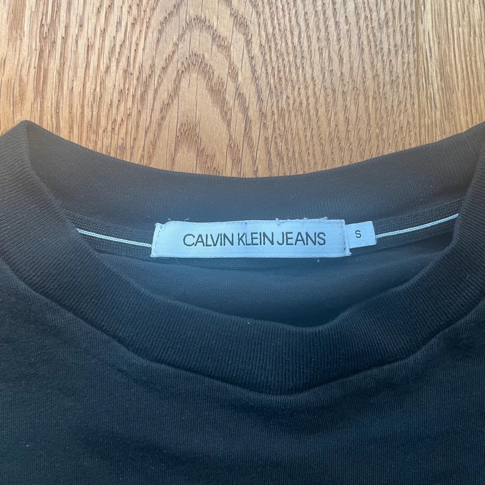 Calvin Klein Jeans Black Short Sleeve Tee